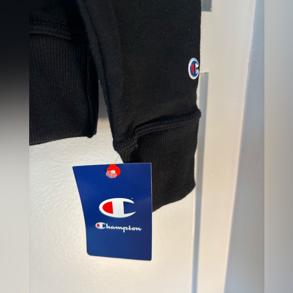NWT Champion Black Men's Hoodie - Picture 6 of 7